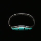 Mexican Silver Vintage ATI Hallmark Turquoise Cuff Bracelet